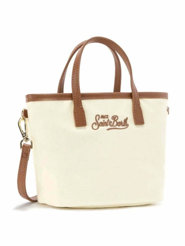 The Best Shops MC2 SAINT BARTH: ショルダーバッグ - ショルダーバッグ - クリーム