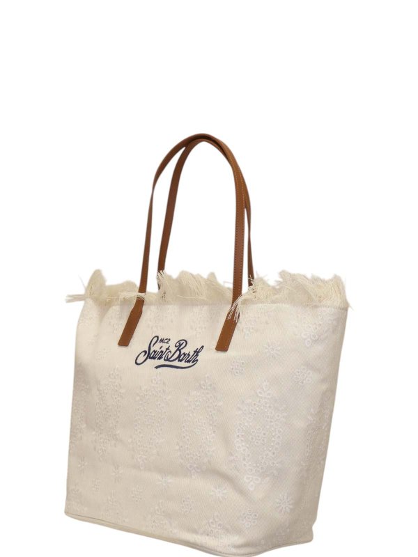 MC2 SAINT BARTH: Schultertaschen online - Schultertasche - Creme