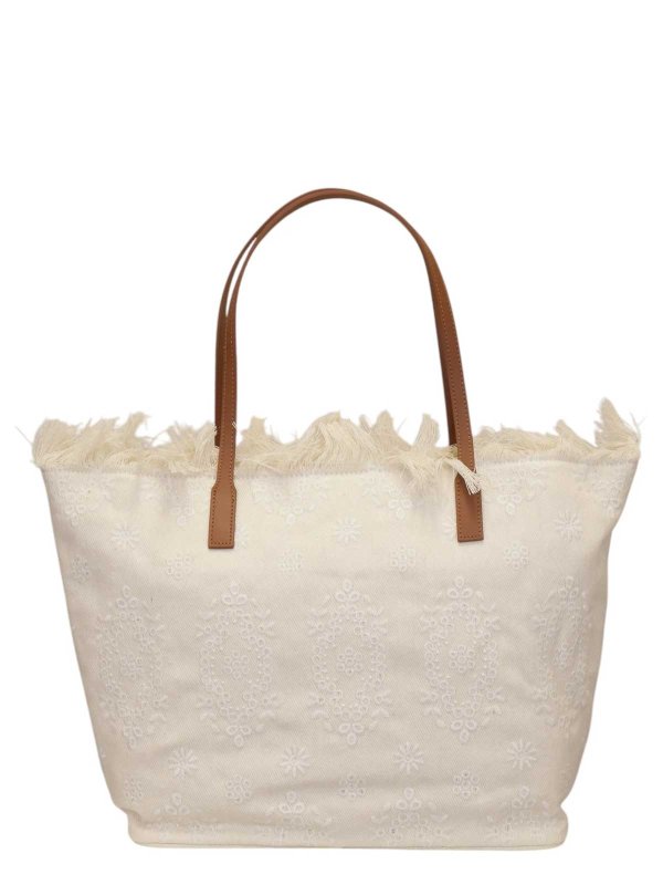 The Best Shops MC2 SAINT BARTH: Schultertaschen - Schultertasche - Creme