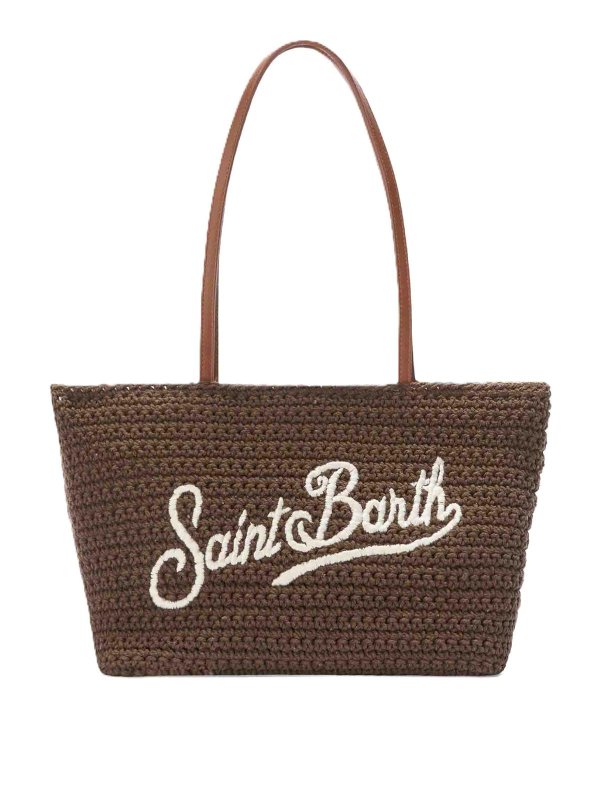 MC2 SAINT BARTH: Handtaschen - Shopper - Braun