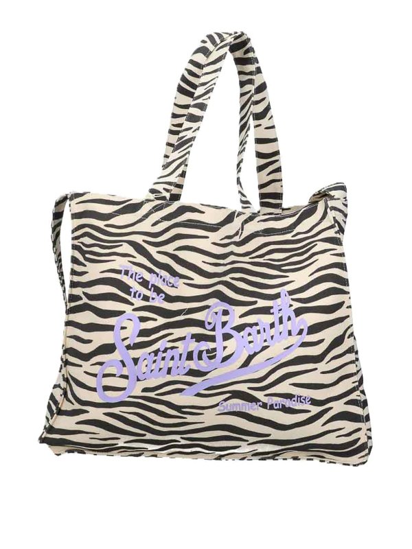 MC2 SAINT BARTH: Handtaschen - Shopper - Schwarz