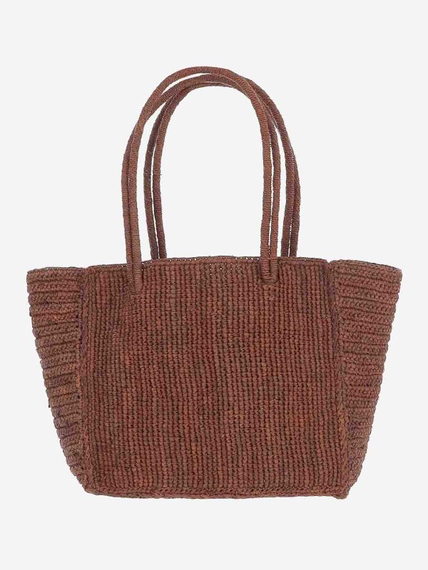 MC2 SAINT BARTH: totes bags online - Medium raffia hand bag