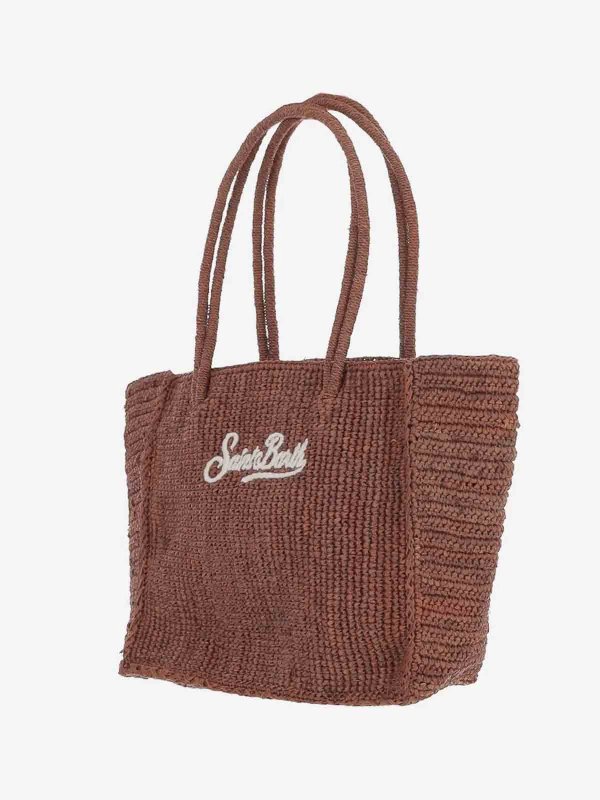 The Best Shops MC2 SAINT BARTH: totes bags - Medium raffia hand bag