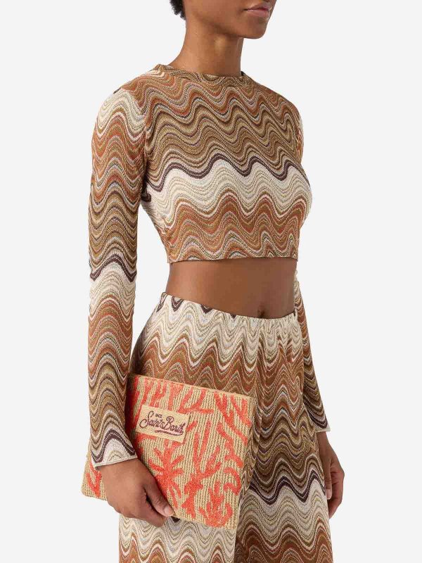 MC2 SAINT BARTH: clutches online - Burlap sponge bag