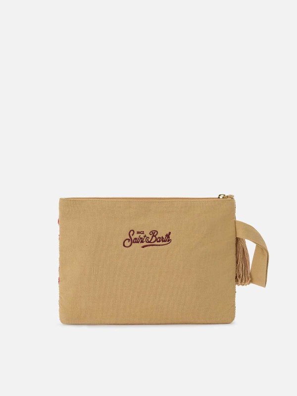 Burlap sponge bag shop online: MC2 SAINT BARTH