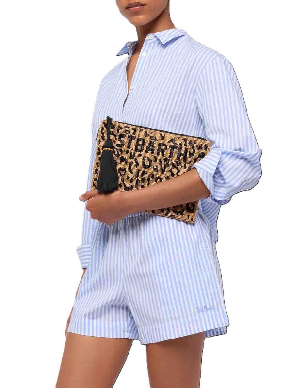 MC2 SAINT BARTH: Clutch online - Pochette - Beige