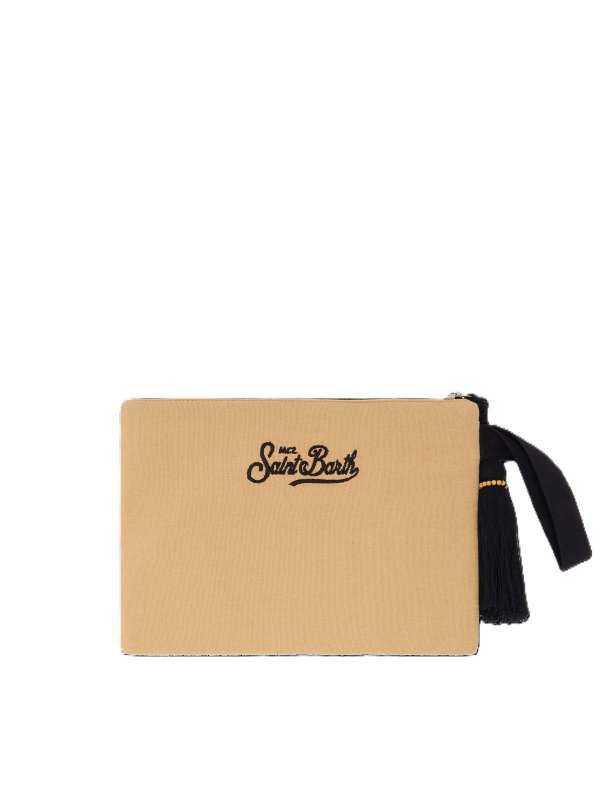 The Best Shops MC2 SAINT BARTH: Clutch - Pochette - Beige