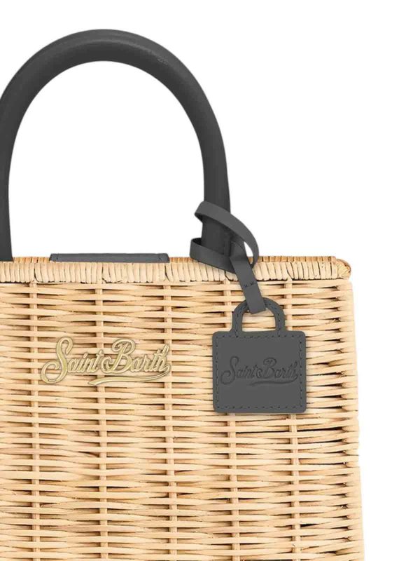 MC2 SAINT BARTH: Handtaschen online - Shopper - Hellgelb