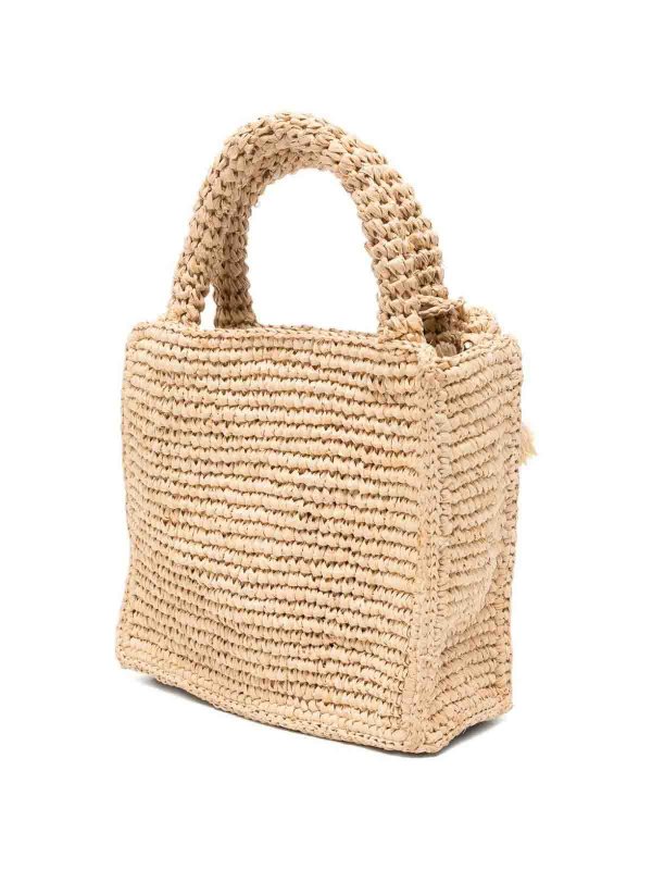 MC2 SAINT BARTH: totes bags online - Vanity mini raffia small bag