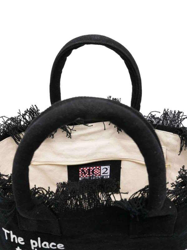 ショルダーバッグ - 黒 shop online: MC2 SAINT BARTH