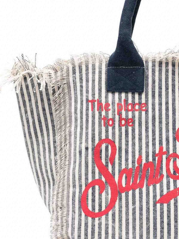 The Best Shops MC2 SAINT BARTH: ショルダーバッグ - ショルダーバッグ - ブルー