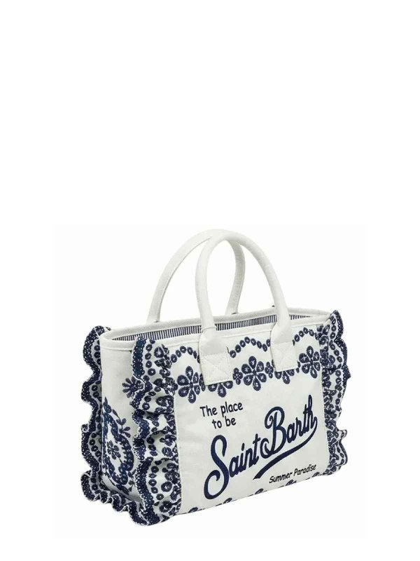 The Best Shops MC2 SAINT BARTH: ショルダーバッグ - ショルダーバッグ - 白