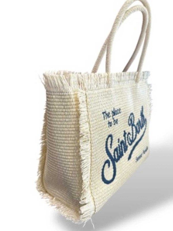 The Best Shops MC2 SAINT BARTH: Handtaschen - Shopper - Creme