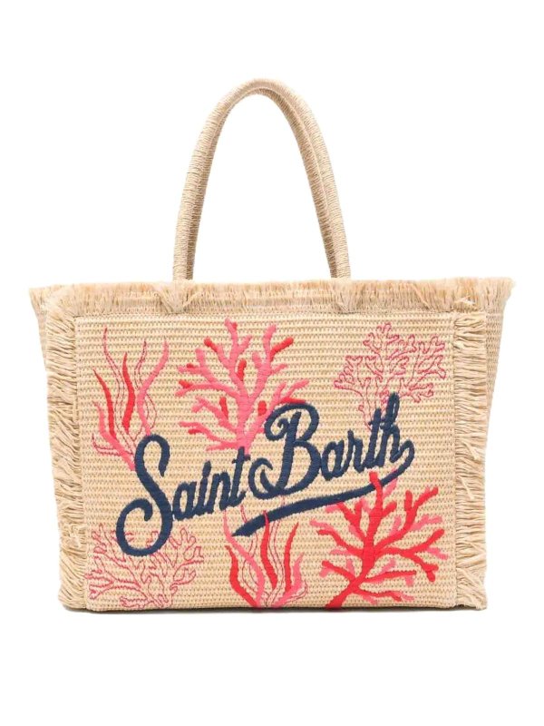 MC2 SAINT BARTH: Handtaschen - Shopper - Hellgelb