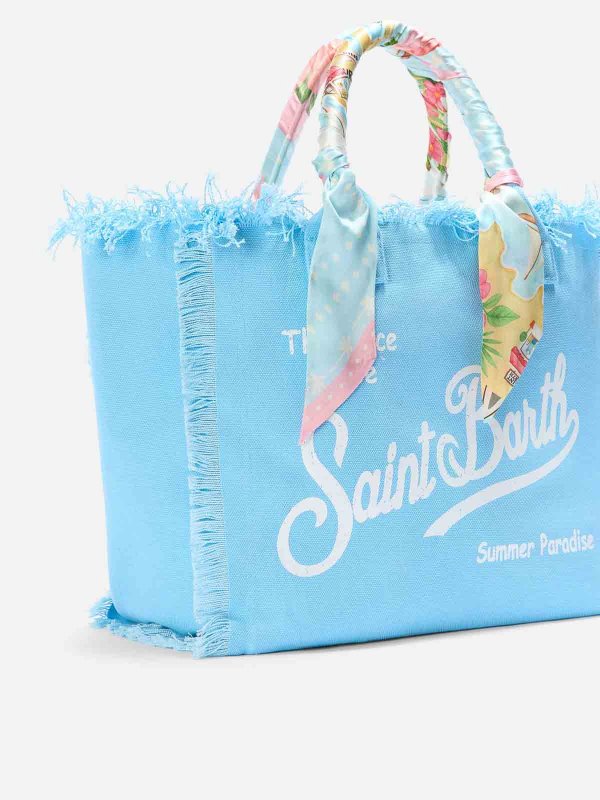 The Best Shops MC2 SAINT BARTH: ショルダーバッグ - ショルダーバッグ - ライトブルー