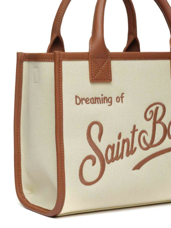 ショルダーバッグ - クリーム shop online: MC2 SAINT BARTH