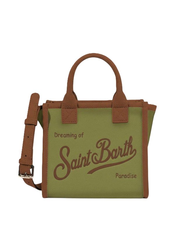 MC2 SAINT BARTH: Handtaschen - Shopper - Grün