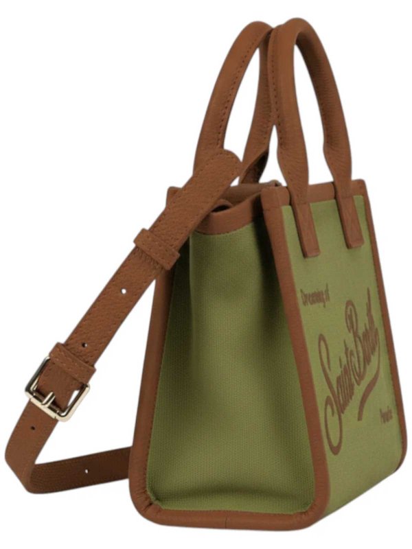 MC2 SAINT BARTH: Handtaschen online - Shopper - Grün