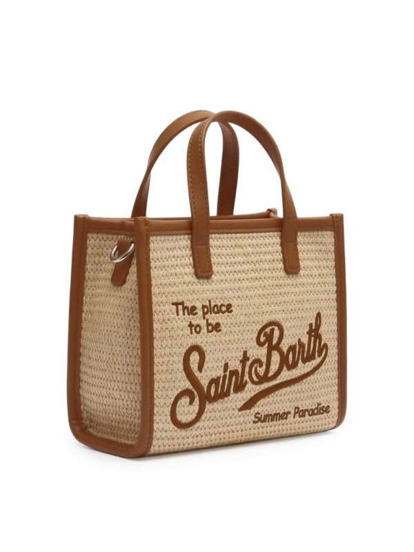 MC2 SAINT BARTH: Handtaschen online - Shopper - Hellgelb