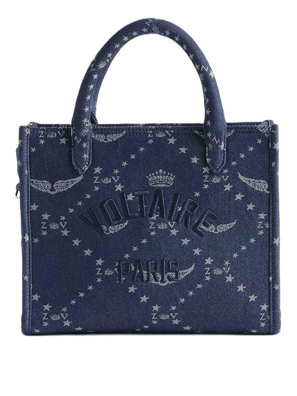 ZADIG&VOLTAIRE: トートバッグ - トートバッグ - デニム