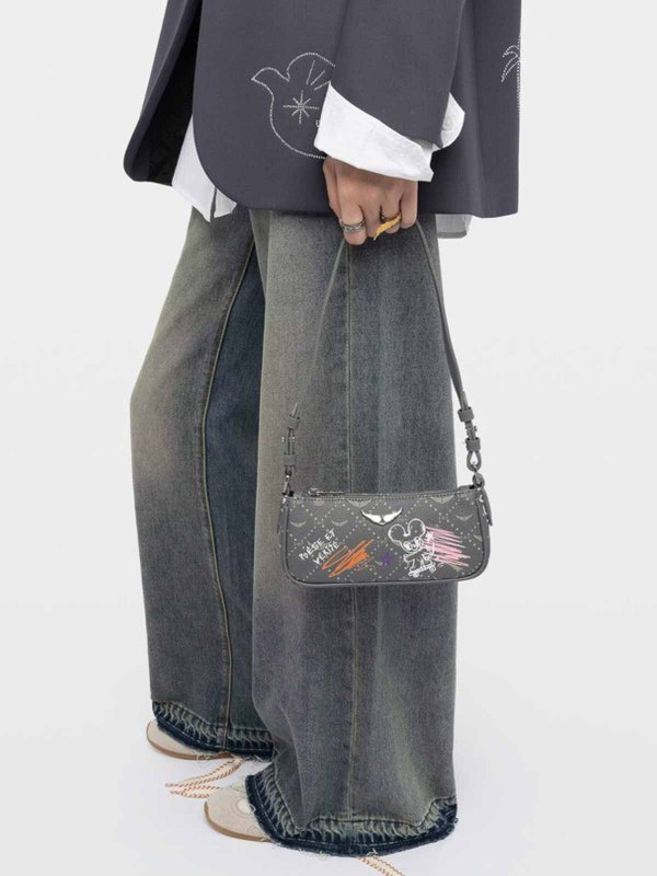 The Best Shops ZADIG&VOLTAIRE: クラッチバッグ - グレー