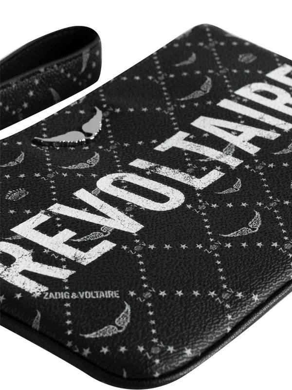 ZADIG&VOLTAIRE: クラッチバッグ online - クラッチバッグ - 黒