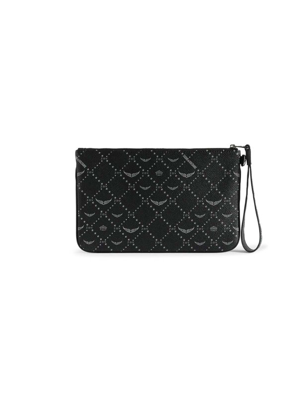 The Best Shops ZADIG&VOLTAIRE: クラッチバッグ - クラッチバッグ - 黒