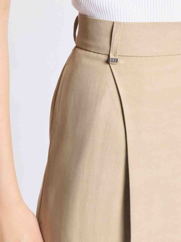 FAY buy online フラットシューズ - ベージュ
