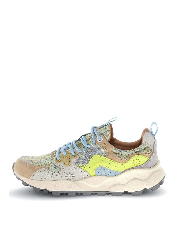 FLOWER MOUNTAIN: Chaussures de sport online - Baskets - Jaune