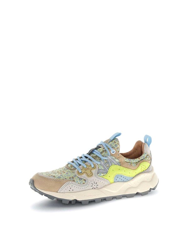 The Best Shops FLOWER MOUNTAIN: Chaussures de sport - Baskets - Jaune