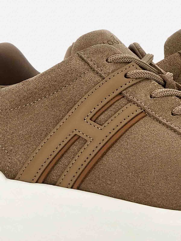 The Best Shops HOGAN: Schnürschuhe - Beige