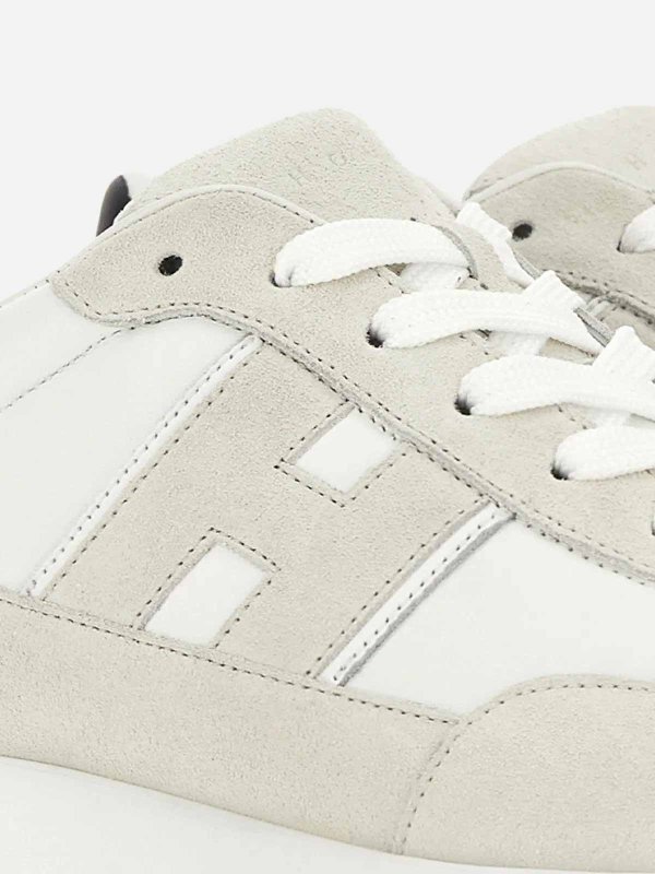 The Best Shops HOGAN: Schnürschuhe - Weiß