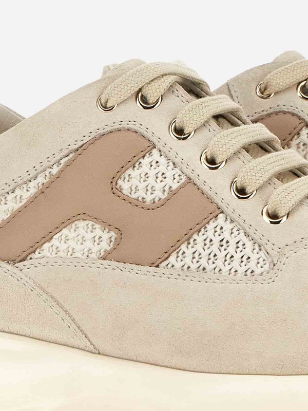 The Best Shops HOGAN: Schnürschuhe - Beige