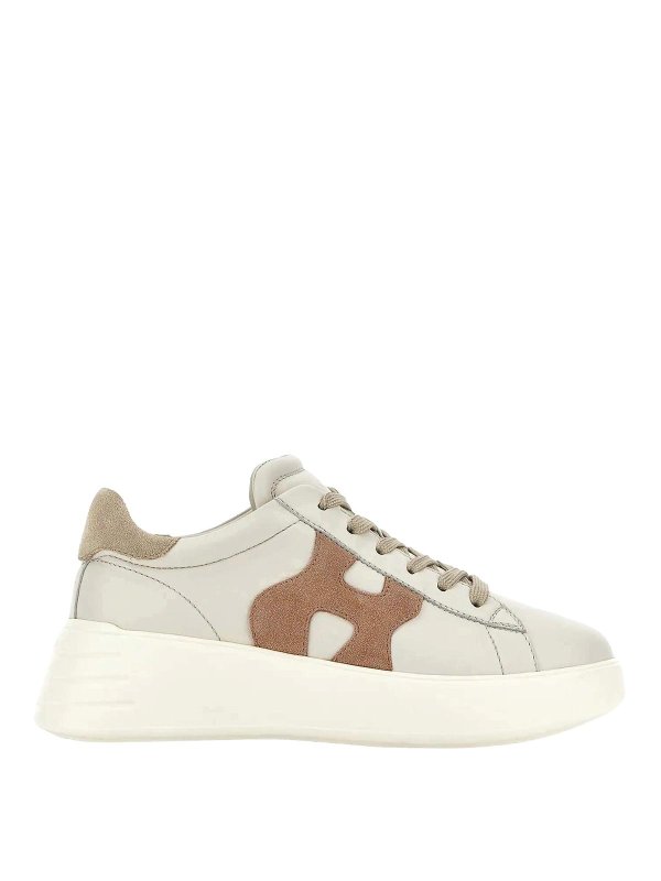 HOGAN: Schnürschuhe - Schnürschuhe - Creme