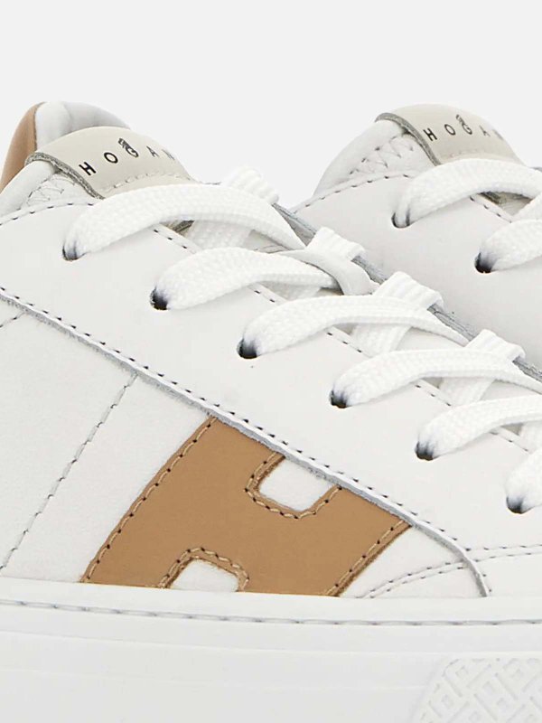 The Best Shops HOGAN: Schnürschuhe - Weiß