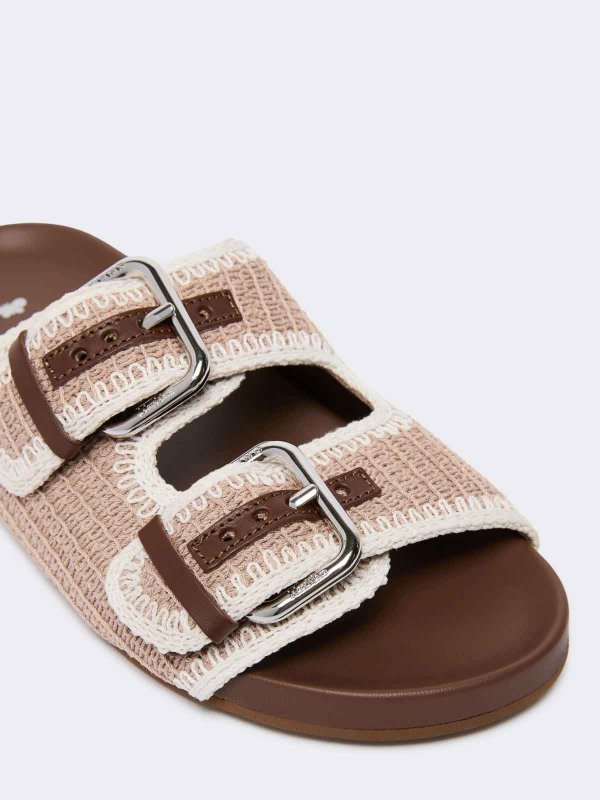 サンダル - ベージュ shop online: WEEKEND MAX MARA