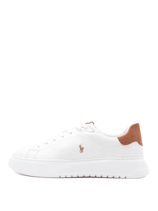 POLO RALPH LAUREN: スニーカー - スニーカー - 白