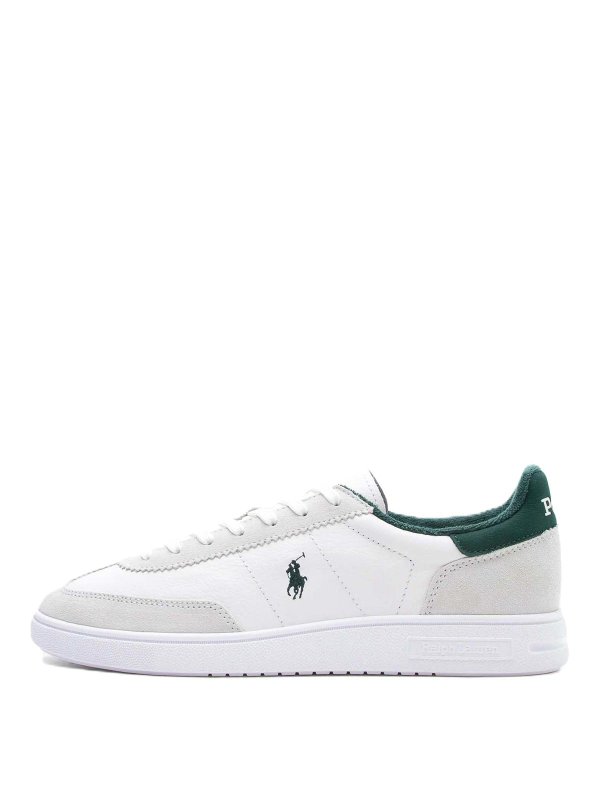 POLO RALPH LAUREN: スニーカー - スニーカー - ベージュ