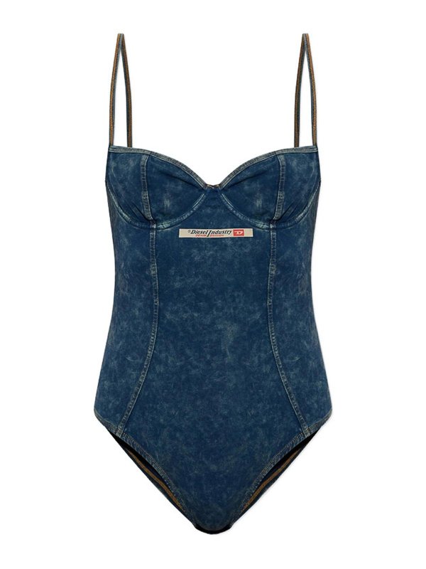 DIESEL: Tops und Tank Tops - Top - Blau