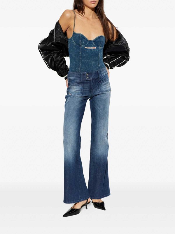 The Best Shops DIESEL: Tops und Tank Tops - Top - Blau