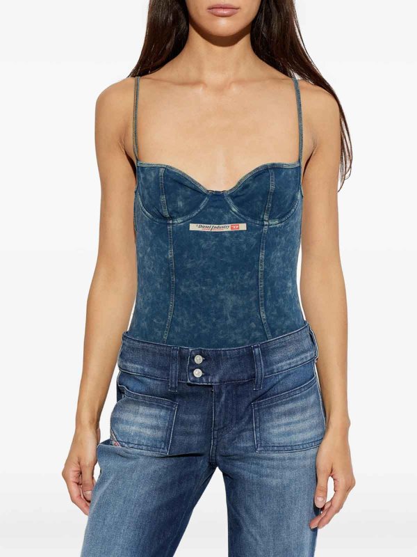 DIESEL buy online Top - Blau