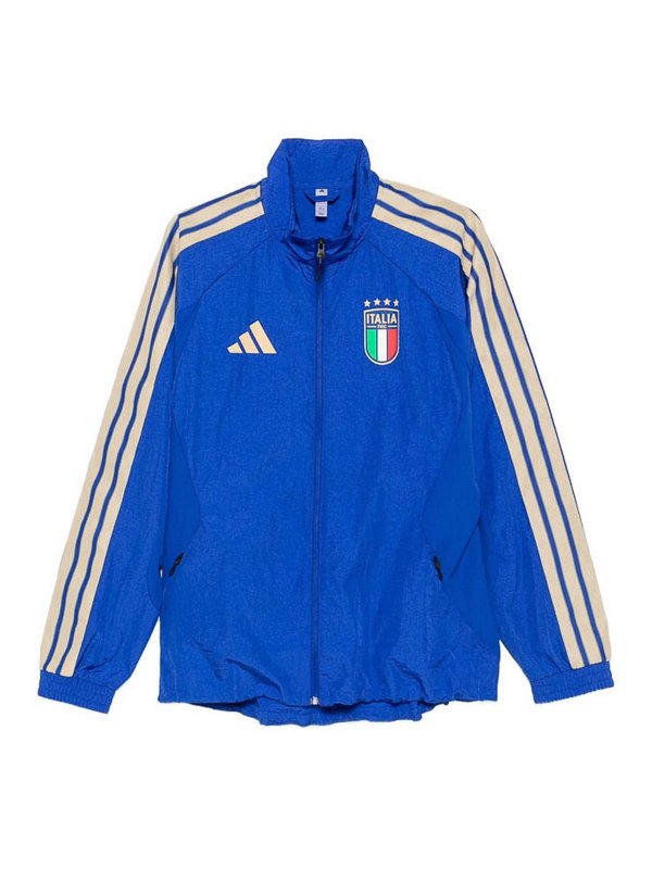 Adidas Originals: Rollkragenpullover  und Polo-Ausschnitt - Rollkragenpullover - Blau