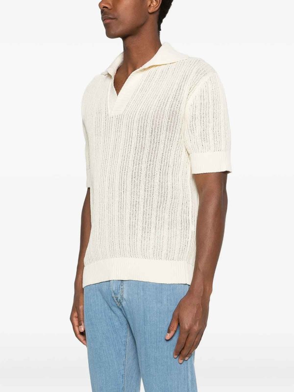 Rundhalspullover - Beige shop online: ALTEA