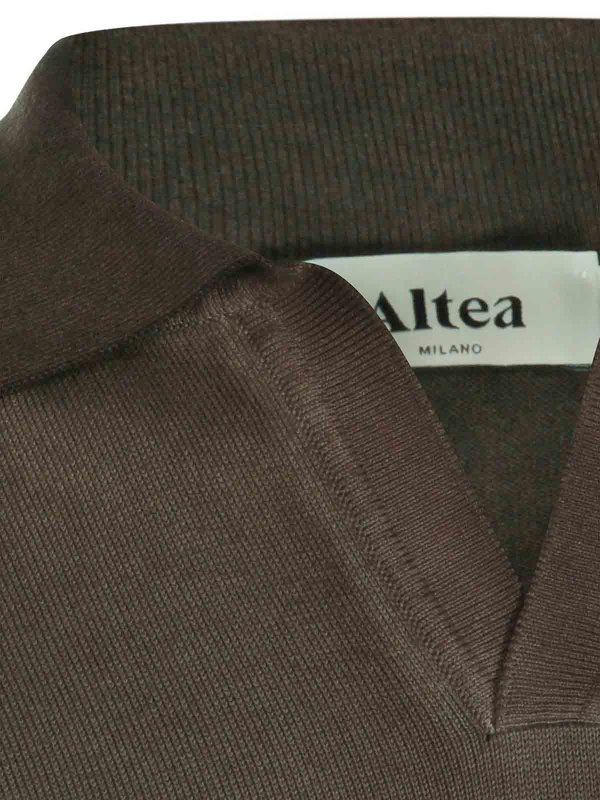 ALTEA: Pull col rond online - Pull Col Rond - Marron