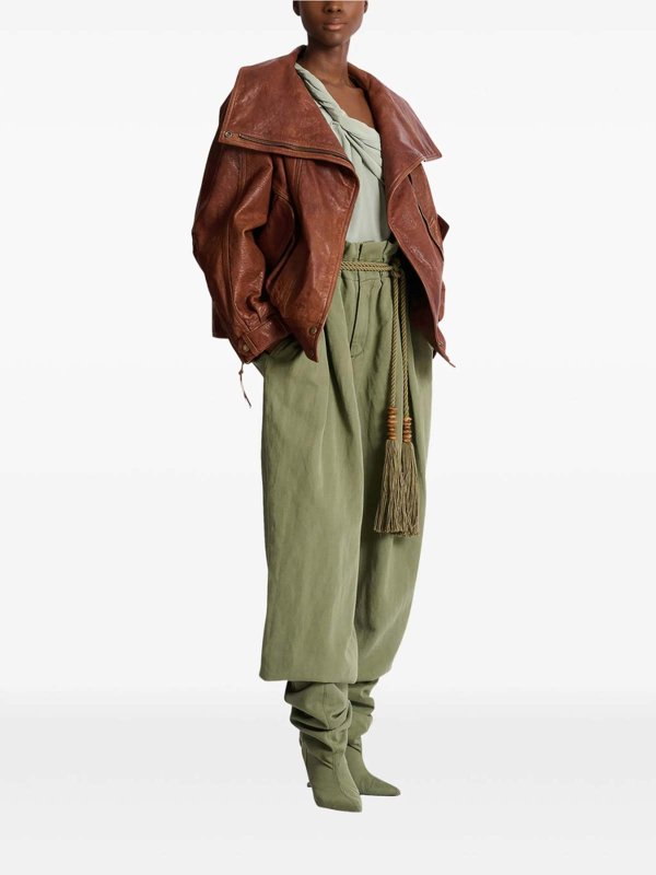 Balmain buy online Leather Outerwear
