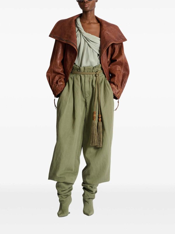 The Best Shops Balmain: Leather Outerwear