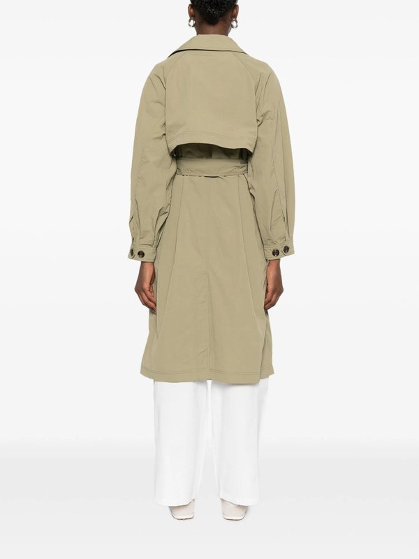 Abrigo Midi - Verde shop online: BARBOUR