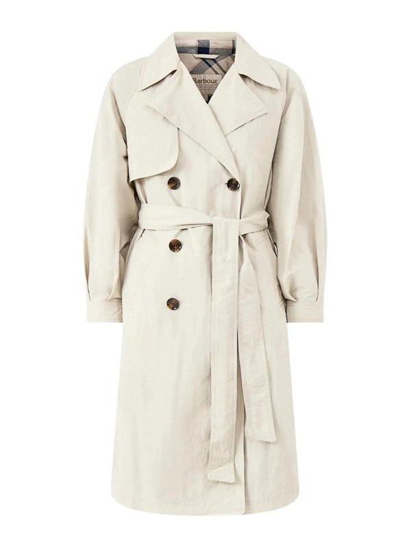 BARBOUR: Abrigos semilargos - Abrigo Midi - Beis