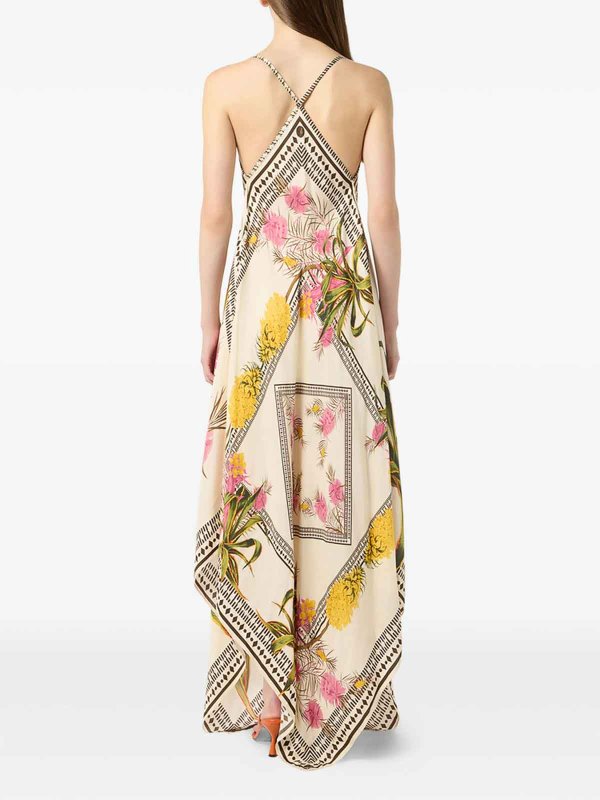 The Best Shops BLUMARINE: Knielange Kleider - Knielanges Kleid - Nude