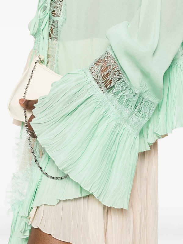BLUMARINE: Hemden online - Hemd - Grün